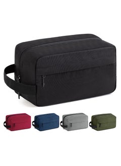 KHAJUL Toiletry Bag Hanging Dopp Kit for Men, Water Resistant Shaving Bag with Large Capacity, Travel waterproof  (Black)  - Image 1