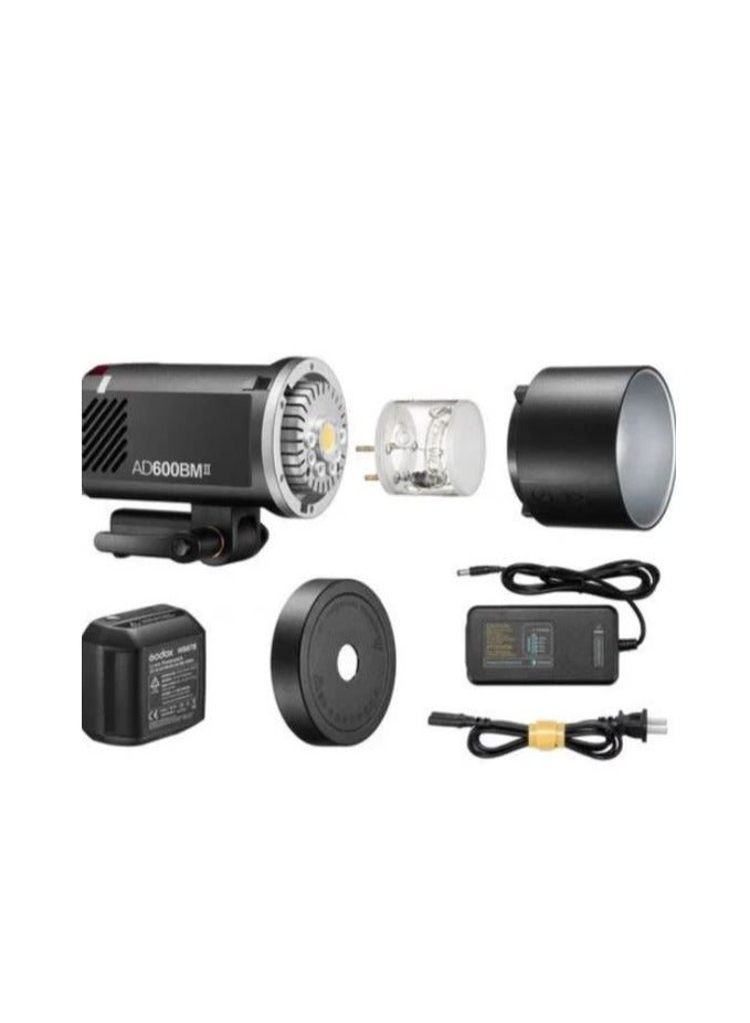 Godox GODOX AD600BMII WITSTRO Manual All-in-One Outdoor Flash – 600Ws, 2.4GHz Wireless Control, HSS, Rechargeable Battery, Bowens Mount - Image 3