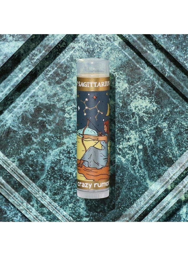 crazy rumors Sagittarius Zodiac All Natural Plant Based Lip Balm To Moisturize And Nourish Your Lips Fire Blend (Sweet Orange Fresh Berry Aromatic Spice) - Image 4