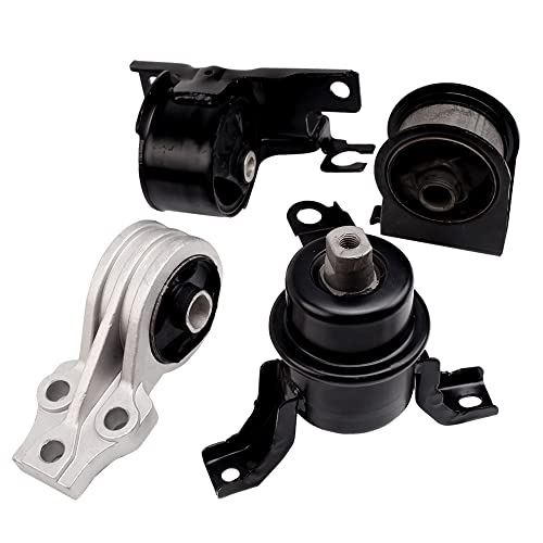 loongrie Engine Motor Mount Compatible with Ford Escape 2005-2012 and Mazda Tribute 2005-2011and Mercury Mariner 2005-2011 Tribute Mariner Replacement for A5412 A5441 A5446 A5481 Set of 4 - Image 1