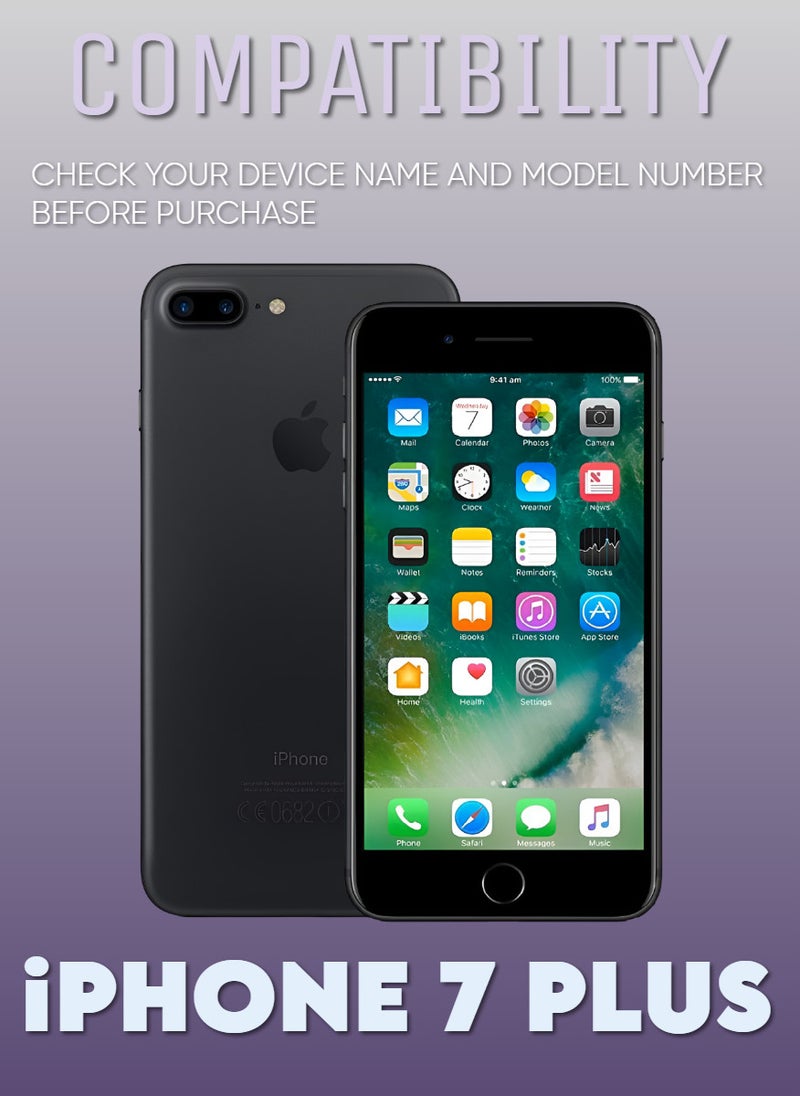 ACLIX 2 Pieces Antistatic ESD Dustof Premium Quality High Definition Anti-Spy Privacy Tempered Glass Screen tector Designed For  iPhone 7 Plus - Image 2