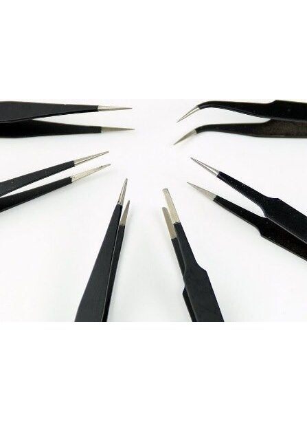 NSK Anti Static Tweezer Set Esd 6 Pcs  - Image 2