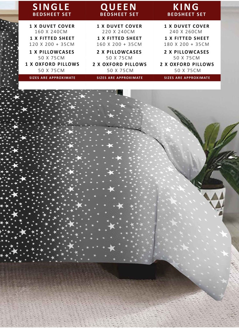 Amali  AMALI Gold Collection Polycotton Bedding & Linen Set – Duvet Cover, Fitted Bed Sheet & Pillowcases – Ultra-Soft, Durable Fabric for Exceptional Comfort & Long-Lasting Quality  - Image 2