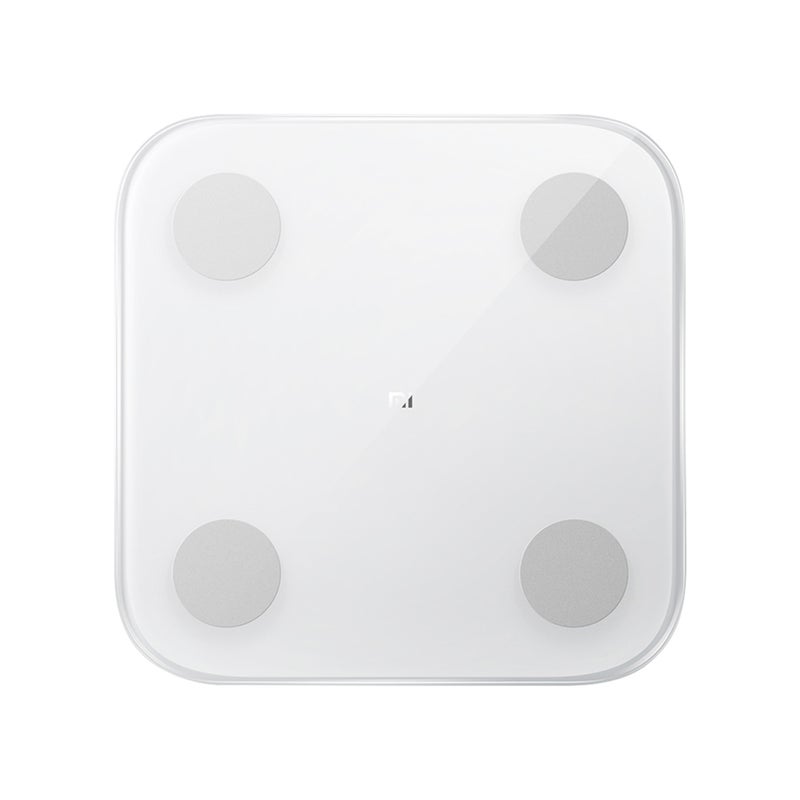 Xiaomi Intelligent Body Composition Monitor Universal Fat Scale With Hidden LED Display HP6-LU White - Image 1