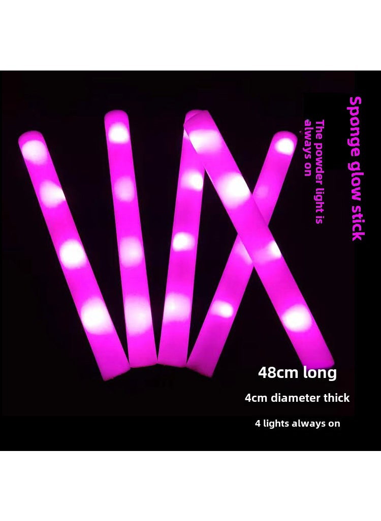 Arabest 1 x 5 pcs Colorful LED Foam Glow Sticks Concert Party Powder Lamp No Bag [Big Electronics] 