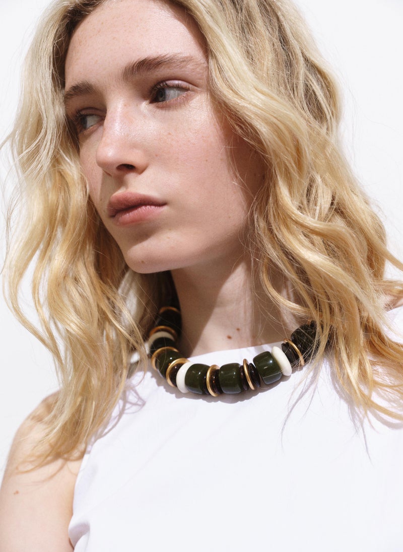 MANGO Flared midi-dress - Image 3