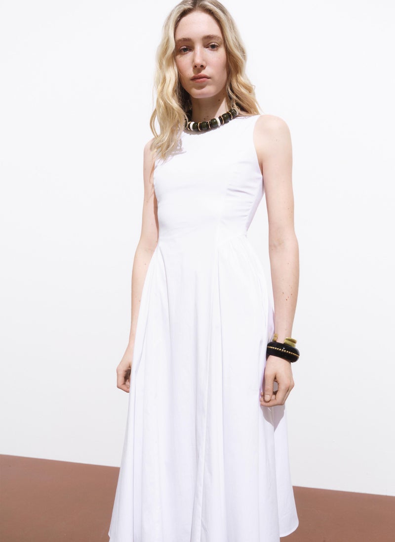 MANGO Flared midi-dress - Image 4
