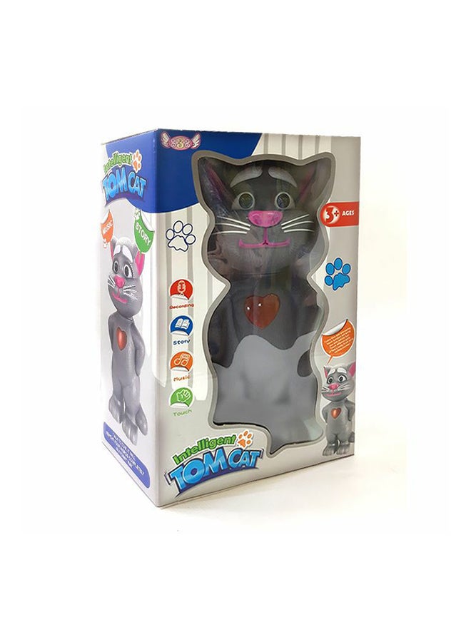 Intelligent Speaking Tom Cat Grey