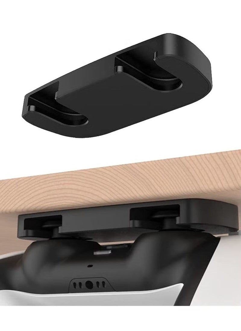 PS5 PS4 Controller Holder,Controller Table Stand for PS5 PS4 Controller Under Desk,Mount for DualSense DualShock 4 Controller Holder Table Organize and Desk Management