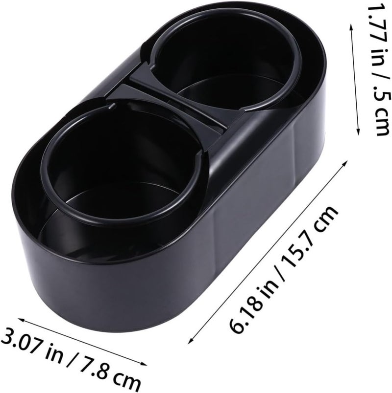 Spec upgraded improved quality PRETYZOOM Multifunctional Car Cup Holder Drink Organizer for Vehicles Bikes More Beverage Holder for Bottles Cans Phones Black Auto Accessory Long term heavy use compatible Pop-area nearby warehouse Trendy natural tone options Cost saving user oriented build Big & small space compatible Wide range usage design Reliable durability Indoor outdoor all-purpose fit Classic design alternatives Fine detail Stable base Rack sorted local inventory All-scene compatible build Home & light industrial compatible Smooth joint Trendy flexible practical build Assorted trendy color picks Ready-to-ship local stock Updated modern design Regional distribution available Organized shipment arrange Wear resistant Foldable Global sizing options - Image 2