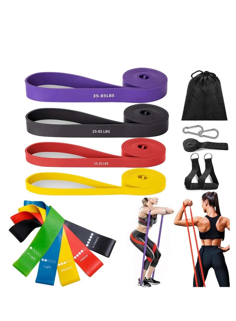 أشرطة المقاومة، أشرطة السحب المرنة، تمارين في المنزل - Image 1