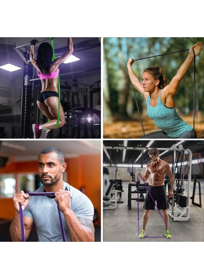 أشرطة المقاومة، أشرطة السحب المرنة، تمارين في المنزل - Image 4