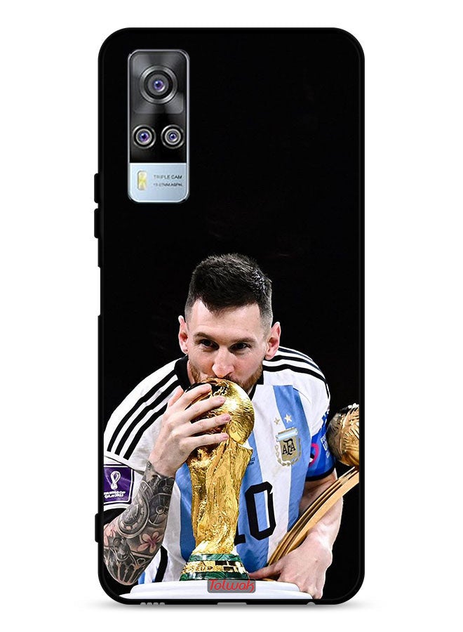 Tolwak vivo Y53s 4G Protective Case Cover Messi - Image 1