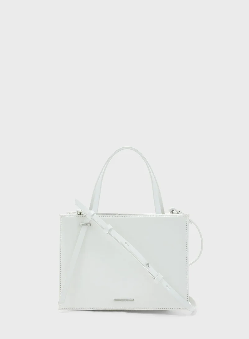 CALVIN KLEIN Square Small Satchel