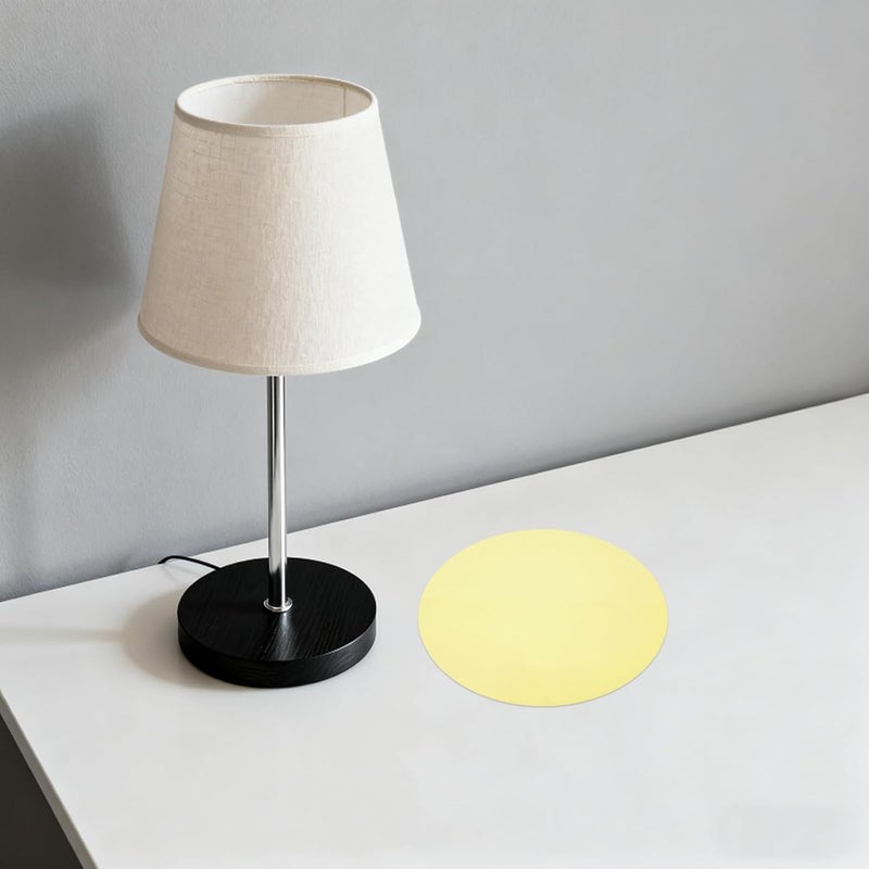 15pcs Ambient Lighting Tint Circles - 60mm Light Blocking Gel Discs - Color Correction Film Sheets - Adhesive Diffuser Filters for Mood Lighting Decor Yellow - Image 4