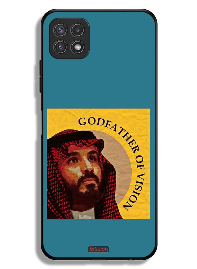 Tolwak Samsung Galaxy A22 5G Protective Case Cover Godfather Of Vision - Image 1