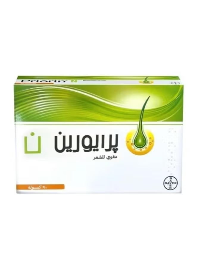 90 كبسولة من Priorin لنمو الشعر