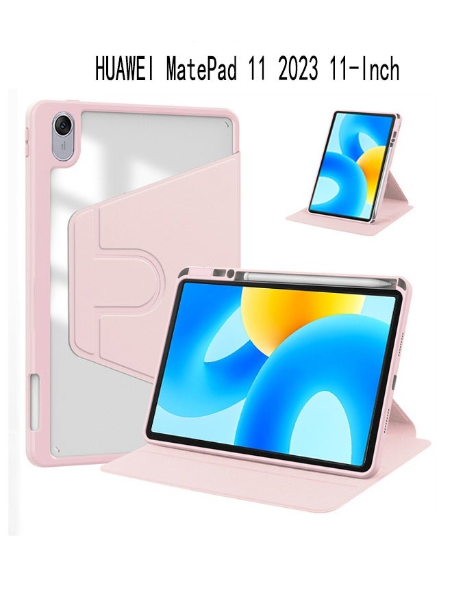 for HUAWEI MatePad 11 2023 11-Inch Case Cover,Tablet Protective Case  , Acrylic 360 ° Rotating Design, Automatic Wake-up/sleep - Image 1
