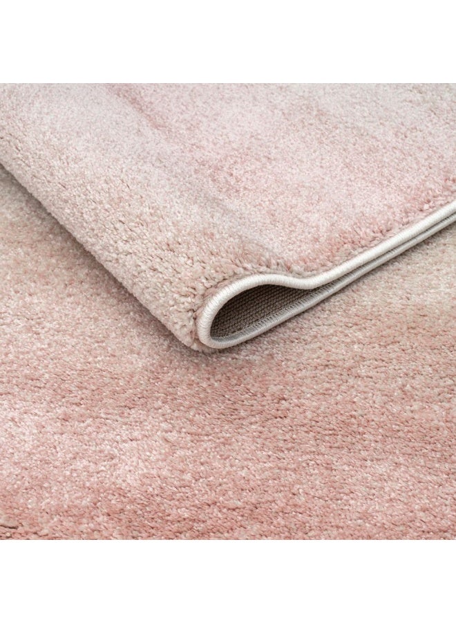 DANUBE HOME Sahara Modern Abstracts Rug | Washable Modern Rugs Style | Polypropylene + Polyester Area Rug Floor Covering | Indoor Carpet For Living Room Dining Bedroom 240X340cm-Pink - Image 3