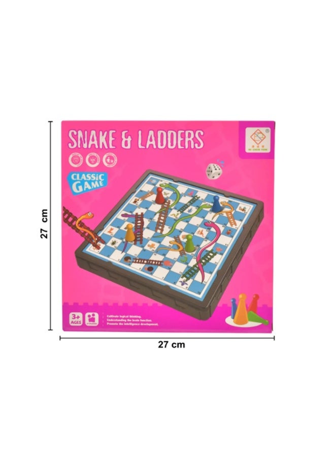 Classic Snake & Ladders Board Game for Kids 3+ Years - Image 2