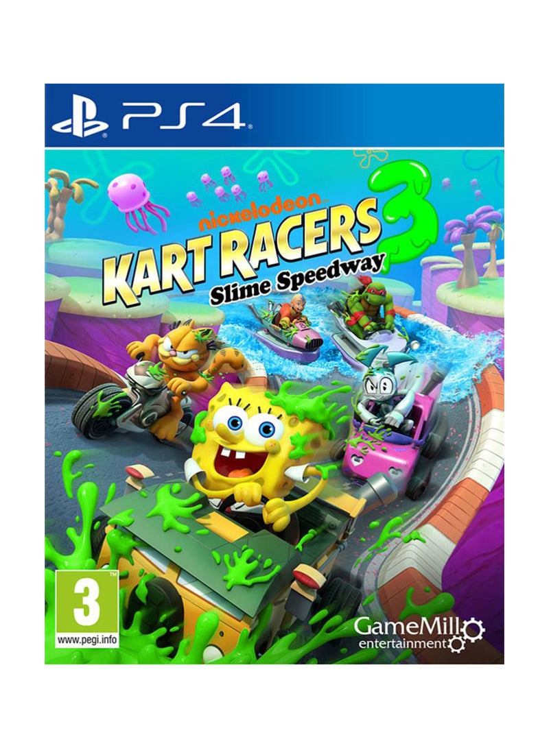 جيم ميل لعبة Nickelodeon Kart Racers 3: Slime Speedway - بلاي ستيشن 4 (PS4) - Image 1