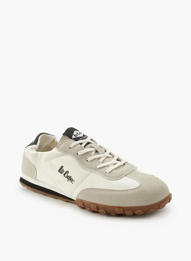 Lee Cooper BEIGE Women Lace-Up Ankle Sneakers for Women | Best Price UAE