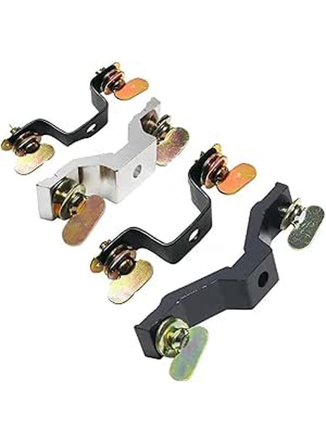 Quick Lock Stage Light Hook Metal Set For LED Moving Head DJ Club Red Yellow Blue - Image 1