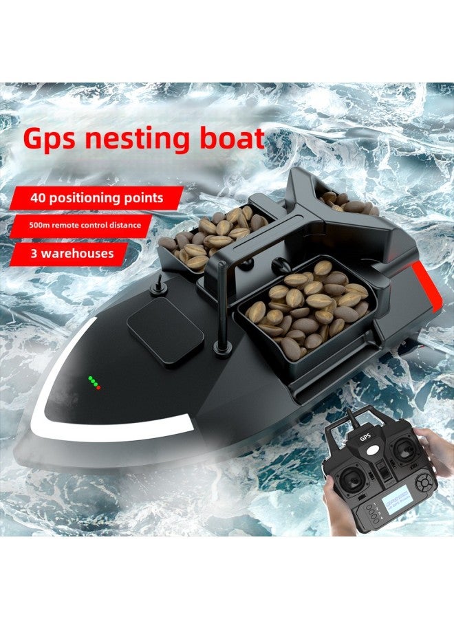 The Nesting Ship GPS Intelligent 40 Positioning Point Three Warehouse Bait Feeding Hook Turn Signal Prompt Automatic Return Nesting Ship-Specifications:V801 Standard 5200 Battery To Send Handbag (standard USB Cable Requires Charger Note)  - Image 2
