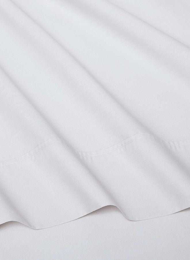 Kenneth Cole - Sheet Set, Breathable Percale Cotton Bedding, 200 Thread Count, Deep Pockets & Moisture Wicking, Solid Home Decor (Cool Zone Grey, Full) - Image 5