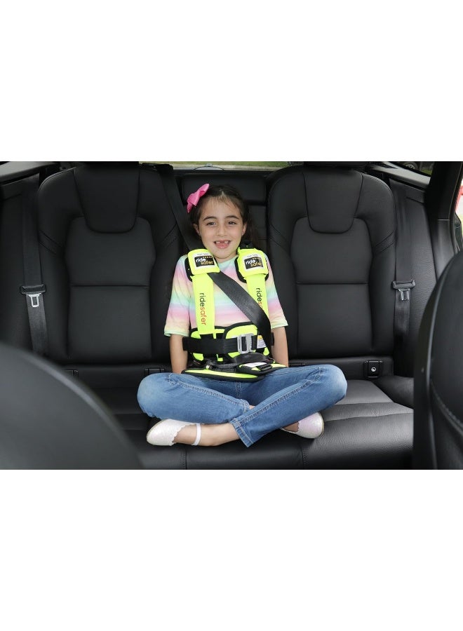 رايد سيفر Safe Traffic System Ride Safer Travel Vest Gen 5, Large, Yellow - Image 2