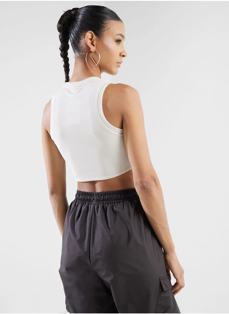 Nike Nsw Essential Ribbed Cropped Tank