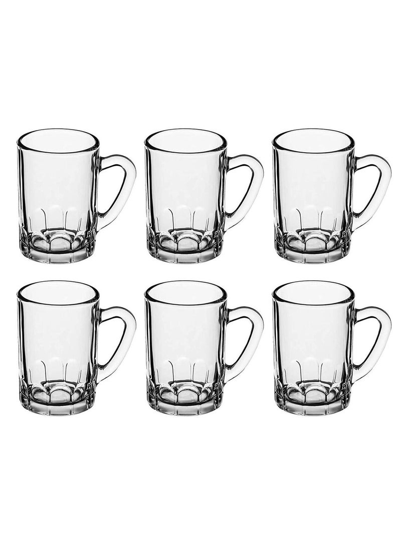 Luminarc مجموعة أكواب زجاجية مقسّاة من لومينارك 6 قطع شفافة - Image 2