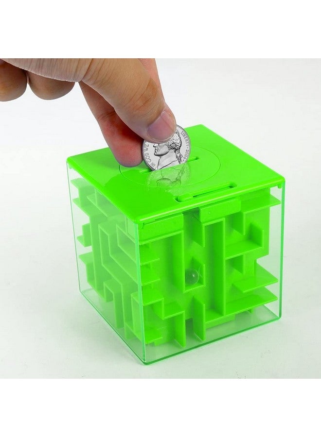 ThinkMax Money Maze Puzzle Box For Kids And Adults, Perfect Money Holder Maze Puzzle Gift Box (Green) - Image 4