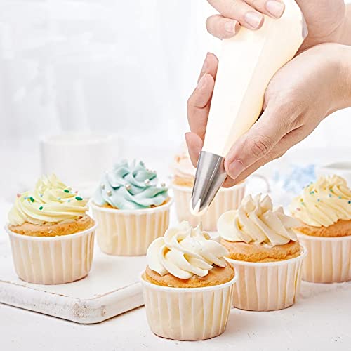 Bmaacye Large Icing Piping Tips Set for Cake Decorating,6 Decorating Tips Stainless Steel Pastry Tips,Flower Frosting Tips Nozzles,#1M 2A 2D 2F 6B 234 - Image 2