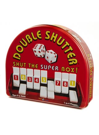 Games Double Shutter Shut The Box Dice Game, Fun Math And Strategy Family Game 1 To 4 Players For Ages 8+ - pzsku/Z3D17E6CE79448B214CF0Z/45/_/1734348124/1fe38e92-6d61-4768-9821-1f4ccefcc66b
