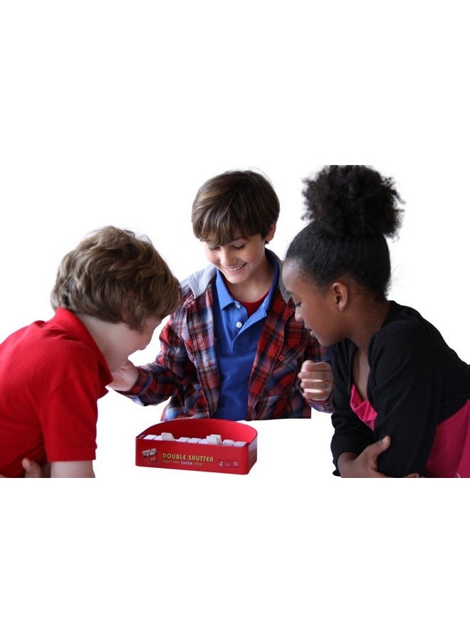 Games Double Shutter Shut The Box Dice Game, Fun Math And Strategy Family Game 1 To 4 Players For Ages 8+