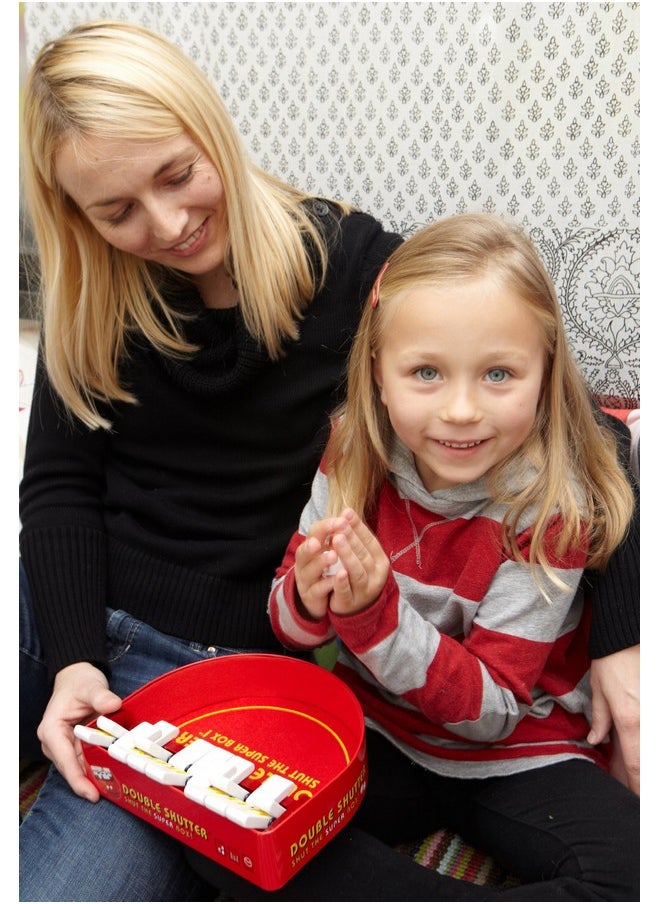 Games Double Shutter Shut The Box Dice Game, Fun Math And Strategy Family Game 1 To 4 Players For Ages 8+