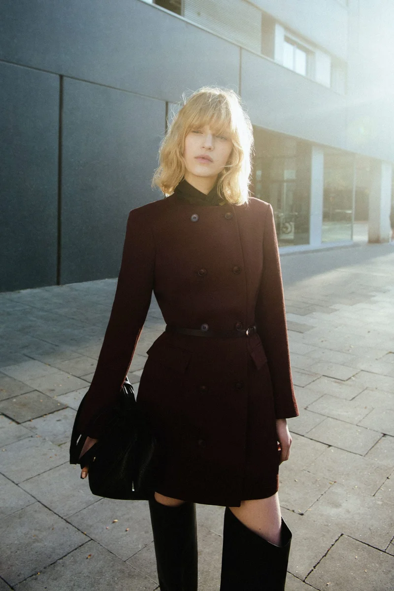 H&M Double-breasted blazer dress