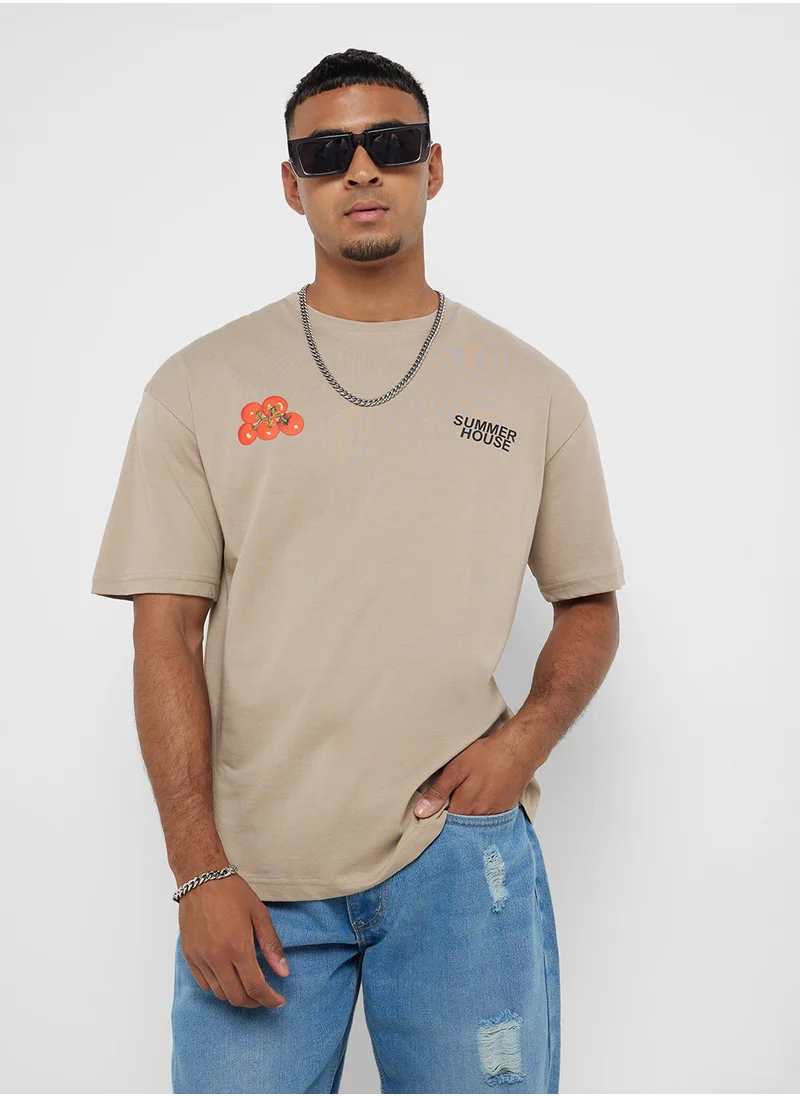 سفنتي فايف Graphic Print T-Shirt