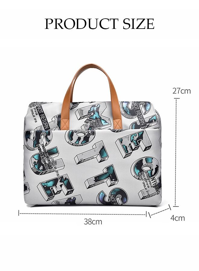 16 Inch Laptop Bag Lightweight Computer Bag Travel Business Briefcase Water Resistance Dustproof Shoulder Messenger Bag for Men and Women Work Office  - Image 1