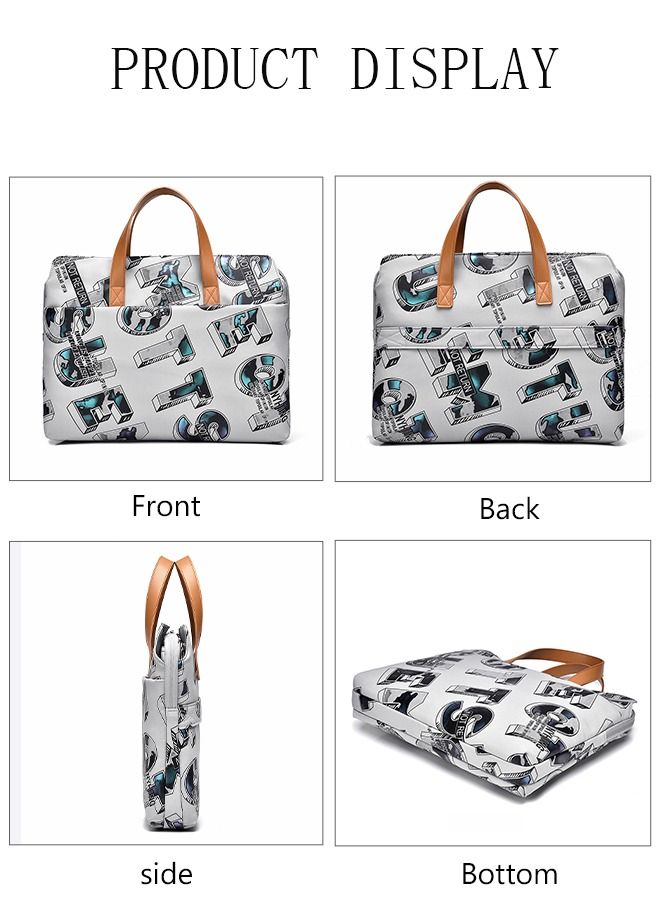 16 Inch Laptop Bag Lightweight Computer Bag Travel Business Briefcase Water Resistance Dustproof Shoulder Messenger Bag for Men and Women Work Office  - Image 2