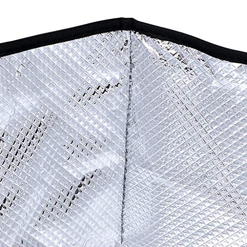 OwnMy Heat-Resistant Dust-Proof Microwave Oven Grill Cover Protector - Waterproof Nylon Fabric Microwave Oven Dust Cover Case Protections for Toaster Oven (Black) - Image 4
