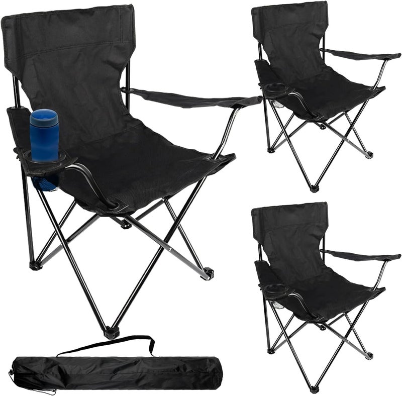 HaRvic Folding Camping Fishing Chair Lawn Garden Chair for Adult Travelling Lawn Patio Fishing Garden Beach Picnic Outdoor Foldable Chair Blue - Image 1