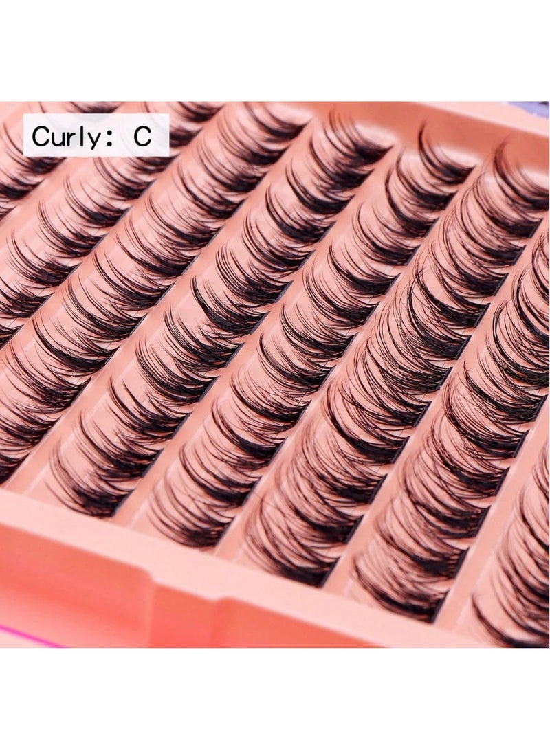 Eyelash Extensions - 120 Clusters Volume Individual Lashes Lash Extension - Image 2
