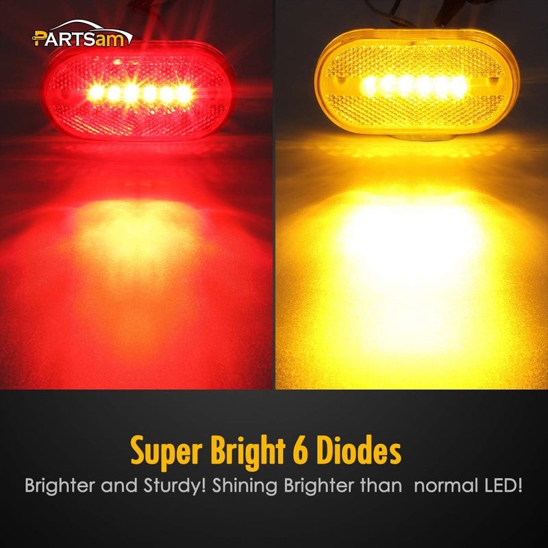 Partsam 4x LED Side Marker Light Set - Image 3