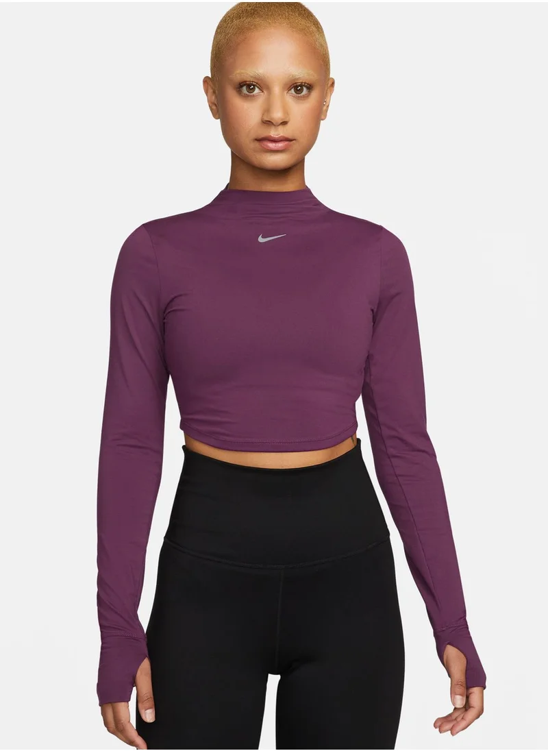 Nike Dri-Fit One Luxe Standard Fit Short-Sleeve Top