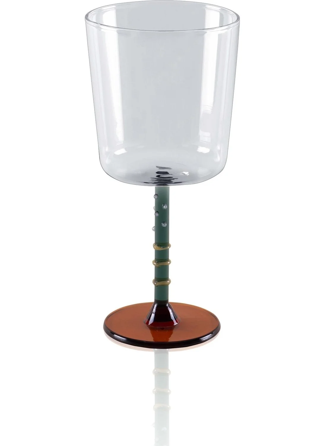 The Mia Line Wine Glass Green 300 ml
