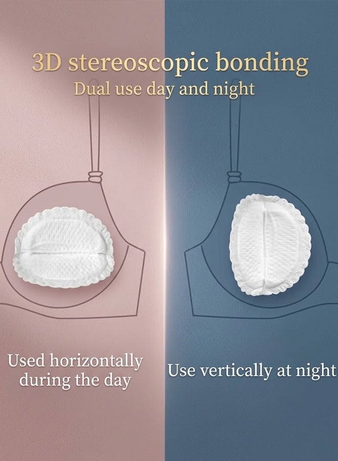 100 Disposable Nursing Pads, Shell Nursing Pads, Soft Nursing Pads, Absorbent Nursing Pads For Breastfeeding, Ultra-Absorbent Portable Nursing Pads, Leak-Proof Portable Nursing Pads - Image 3