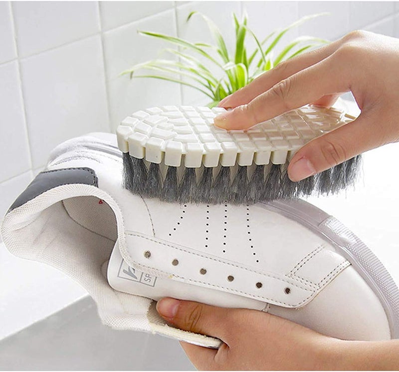 HEXONIQ® Flexible Cleaning Brush Multi-Purpose Soft Bendable Brush for Clothes Shoes Kitchen Sink Pots Dishes Bowls Tiles and Stove Household Flexible Cleaning Brushes (Pack of 1) - Image 4