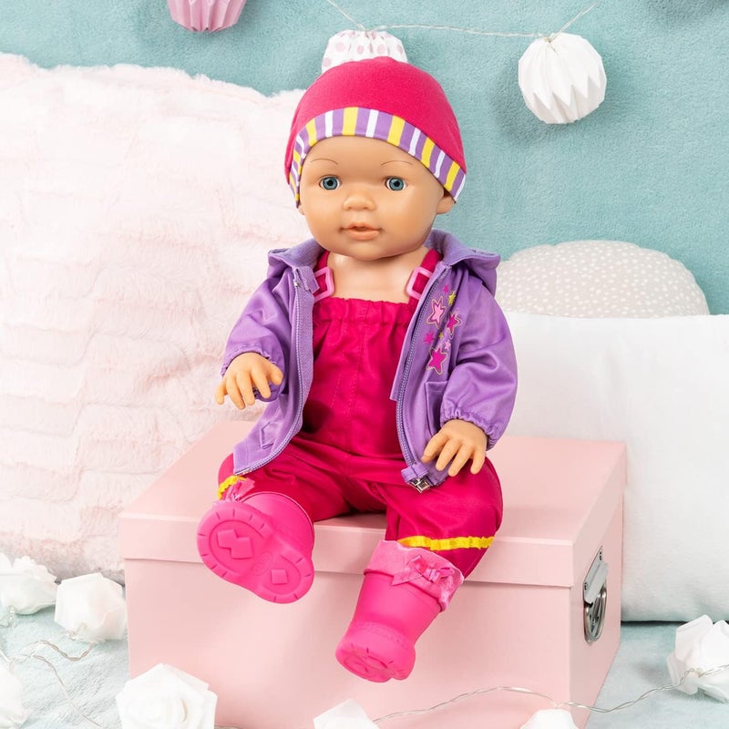 Bayer Design 84200AG Doll Clothes, Outfit, Dressing, Baby Dolls, 38-43 cm, Multi-Piece, Doll Accessories - Image 3